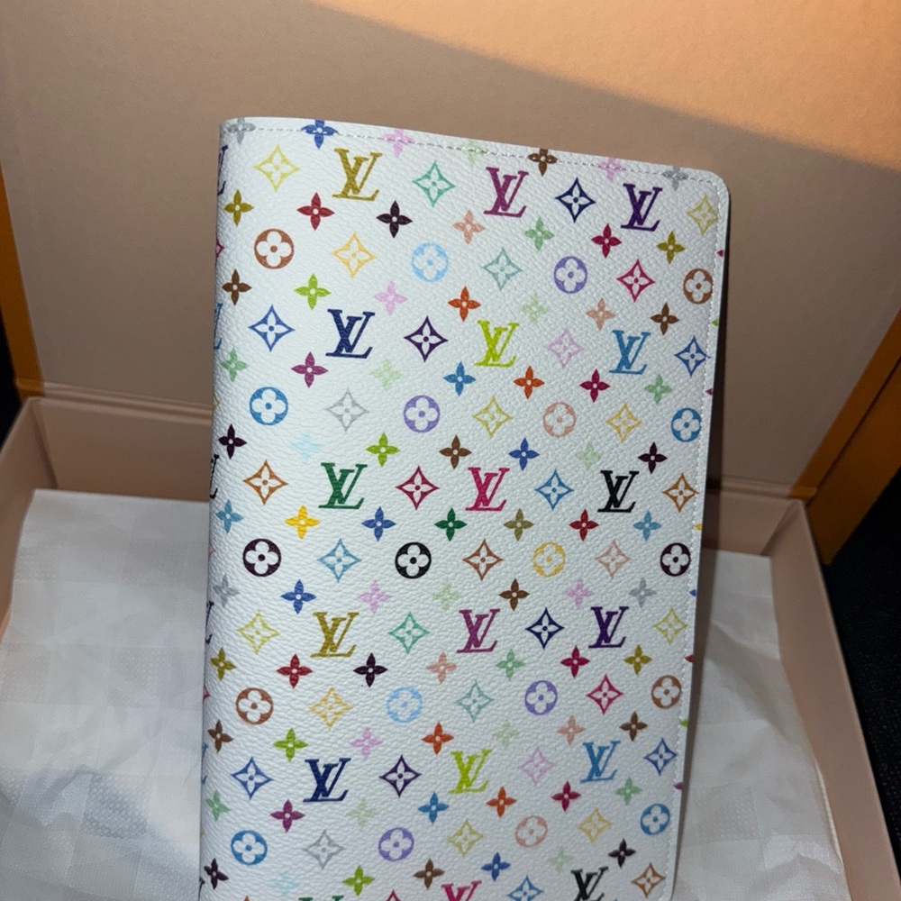 ❌SOLD❌Louis Vuitton Multicolor Monogram Murakami notebook cover mm